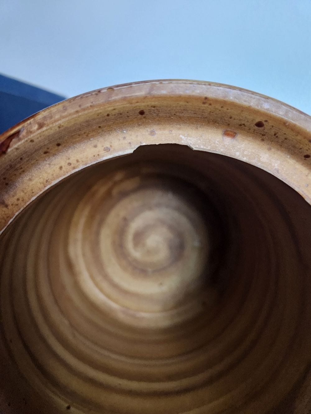 Sango Splash Earth-Toned Stoneware Canister - Picture 13 of 14